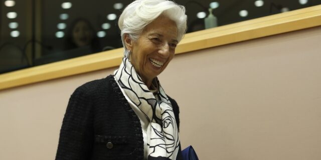 Λαγκάρντ: “Η ΕΚΤ είναι αποφασισμένη να κάνει τα πάντα για να στηρίξει την Ευρωζώνη”