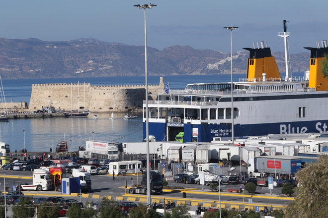 Κακοκαιρία: Κανονικά τα δρομολόγια των πλοίων από Κρήτη