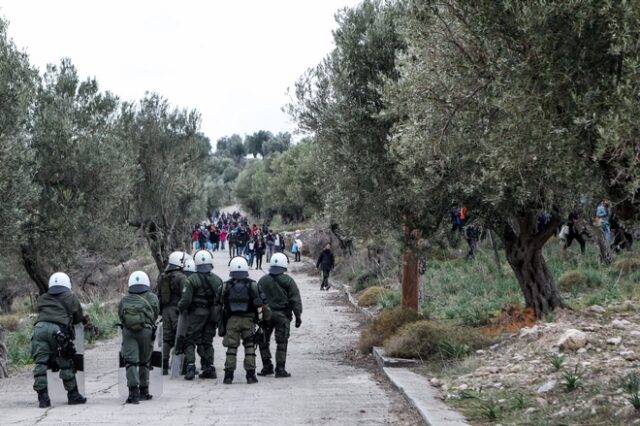 Αποστολή ενισχύσεων στην Λέσβο με 4 διμοιρίες των ΜΑΤ