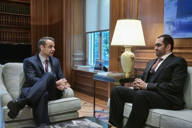 Μητσοτάκης – Al Jaber: Στο επίκεντρο η Διευρυμένη Στρατηγική Συνεργασία με τα ΗΑΕ