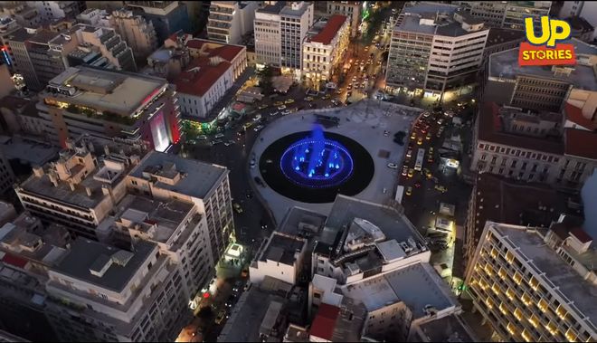 Βίντεο drone: Η πλατεία Ομονοίας από ψηλά