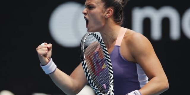 Τεράστια νίκη για τη Σάκκαρη στο WTA του Άμπου Ντάμπι