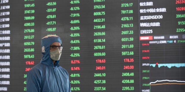 Ο κοροναϊός γκρέμισε το χρημαστιστήριο της Σαγκάης