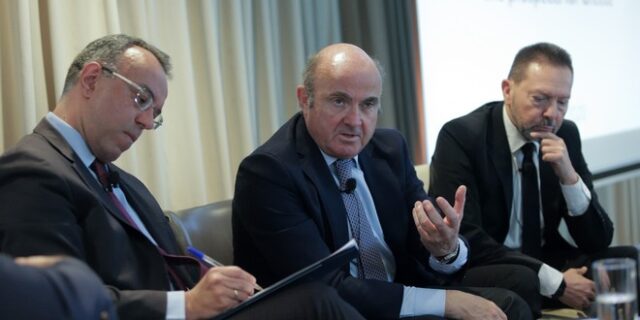 Ντε Γκίντος – Στουρνάρας – Σταϊκούρας: Συμφώνησαν στη στροφή της δημοσιονομικής πολιτικής