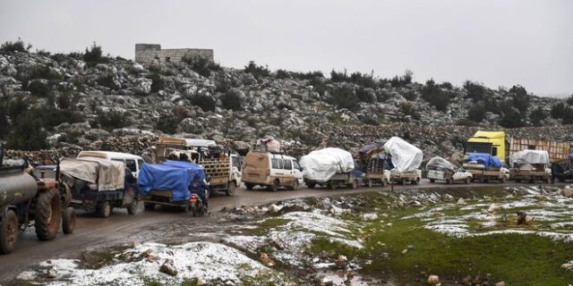 ΟΗΕ: Πάνω από 800.000 οι εκτοπισμένοι από την επίθεση στο Ιντλίμπ