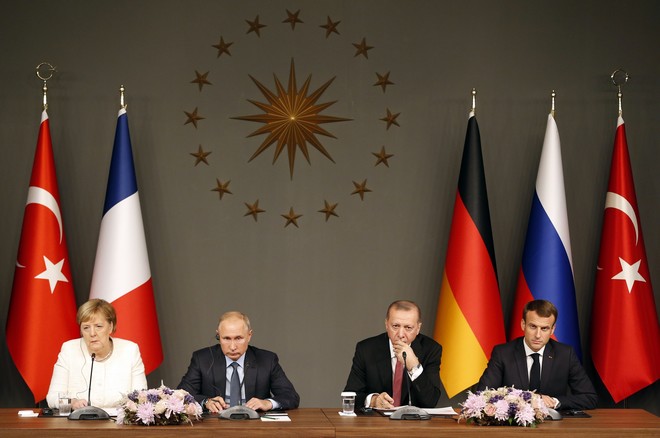 Τετραμερής συνάντηση κορυφής Ρωσίας – Γαλλίας – Γερμανίας – Τουρκίας για το Ιντλίμπ