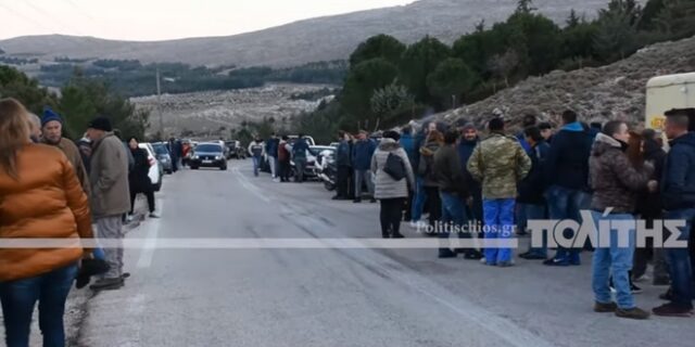 Χίος: Εκατοντάδες πολίτες διαδήλωσαν κατά της δημιουργίας νέας δομής προσφύγων