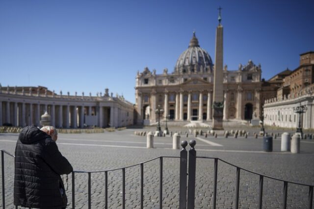 Κορονοϊός-Βατικανό: Χωρίς πιστούς θα γίνουν οι λειτουργίες του Πάσχα