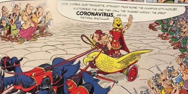 Ο “κορονοϊός” υπάρχει στα κόμικ από το 2017 – Τον νίκησε ο Αστερίξ
