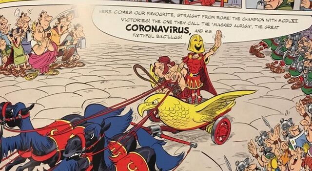 Ο “κορονοϊός” υπάρχει στα κόμικ από το 2017 – Τον νίκησε ο Αστερίξ