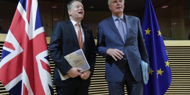 ΕΕ-Brexit: Διαπραγματεύσεις χωρίς χειραψίες, λόγω κορονοϊού