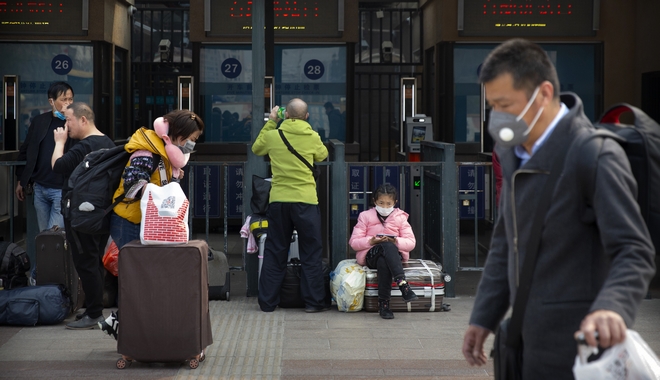 Κορονοϊός- Κίνα: Άλλη μια μέρα χωρίς “εγχώριο” κρούσμα