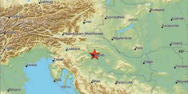 Σεισμός 5,3 Ρίχτερ στην Κροατία