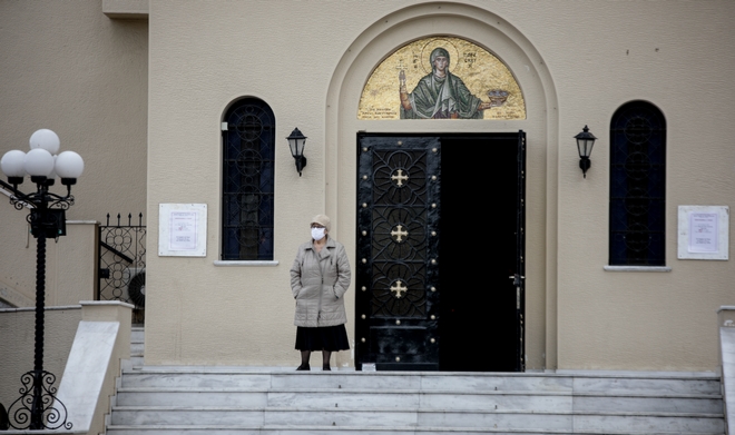 Κορονοϊός-Εκκλησίες: Παράταση της απαγόρευσης ως τις 11 Απριλίου