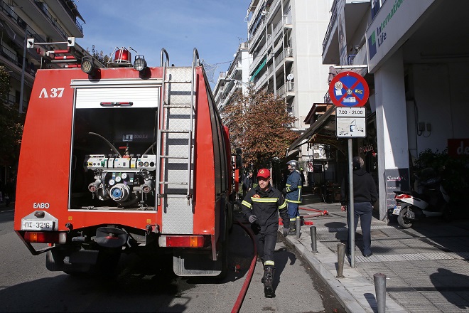 Θεσσαλονίκη: Φωτιά σε διαμέρισμα πολυκατοικίας στο κέντρο της πόλης