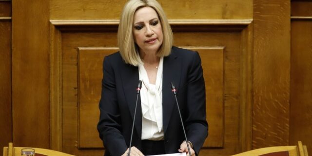 Γεννηματά: Ο κορονοϊός δεν αντιμετωπίζεται με επικοινωνιακές ασκήσεις