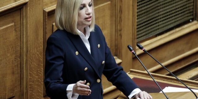 Φώφη Γεννηματά: Συμβάλλουμε με τις προτάσεις μας. Γίνονται δεκτές και υλοποιούνται