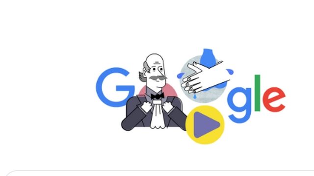 Ignaz Semmelweis: Το doodle της Google για τον άνθρωπο που μας έμαθε το πλύσιμο χεριών