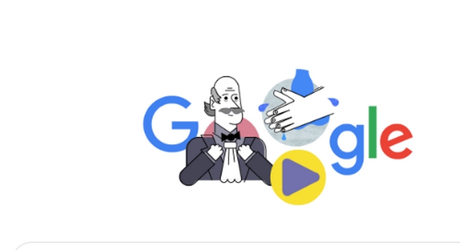 Ignaz Semmelweis: Το doodle της Google για τον άνθρωπο που μας έμαθε το πλύσιμο χεριών