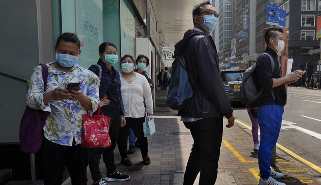 Χονγκ Κονγκ: “Κόκκινη ταξιδιωτική οδηγία” λόγω κορονοϊού