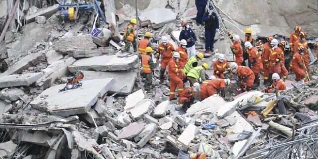 Στους 26 οι νεκροί από την κατάρρευση ξενοδοχείου στην Κίνα