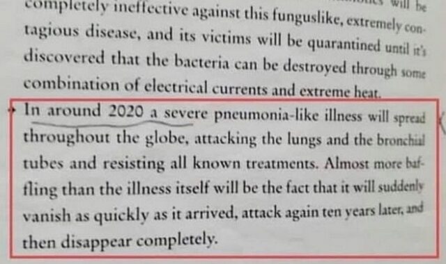 Κορονοϊός: “Το 2020 θα εξαπλωθεί ο ιός Wuhan” έγραφε βιβλίο πριν από 40 χρόνια!