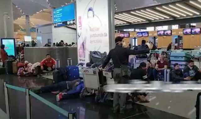 Κορονοϊός: Αποκλεισμένοι στο αεροδρόμιο της Κωνσταντινούπολης