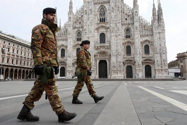 Κορονοϊός: Η Ιταλία σκληραίνει τα μέτρα για να προστατεύσει τον νότο