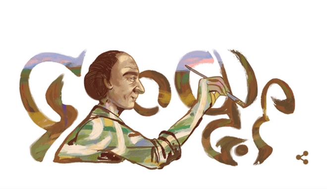 Mohammed Khadda: To doodle της Google για τον Αλγερινό ζωγράφο