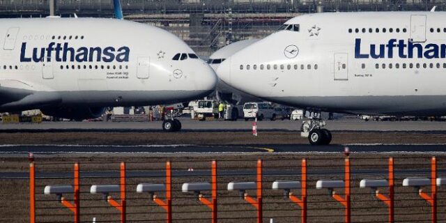 Κορονοϊός: Η Lufthansa ετοιμάζει “αερογέφυρα” για την τροφοδοσία της Γερμανίας