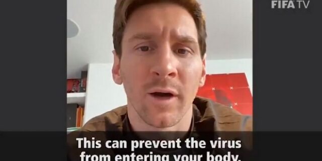 Κορονοϊός: H καμπάνια “Kick Out Coronavirus” της FIFA έχει Μέσι, Άλισον και Ετό να δίνουν συμβουλές υγείας