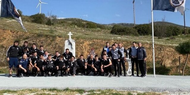 ΠΑΟΚ: Ο Γκαρσία αφιέρωσε το πρωτάθλημα Κ19 στα θύματα των Τεμπών