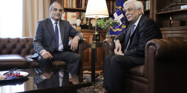 Παυλόπουλος: Η Ελλάδα θα βρίσκεται πάντα στο πλευρό της Κύπρου