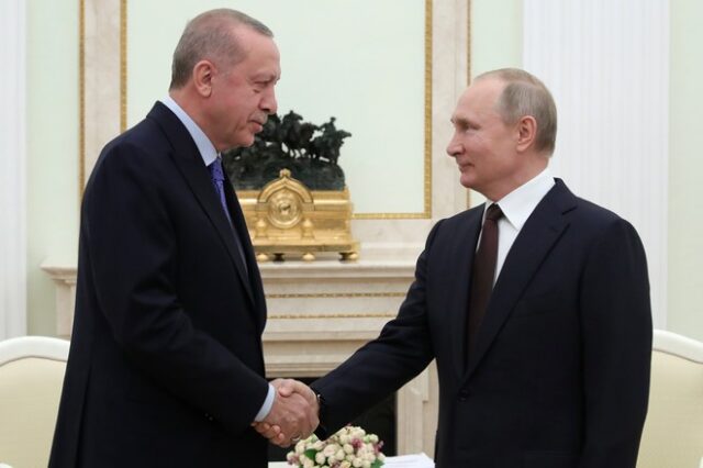 Πούτιν σε Ερντογάν: “Να συζητήσουμε τα πάντα για να μην καταστραφούν οι ρωσοτουρκικές σχέσεις”