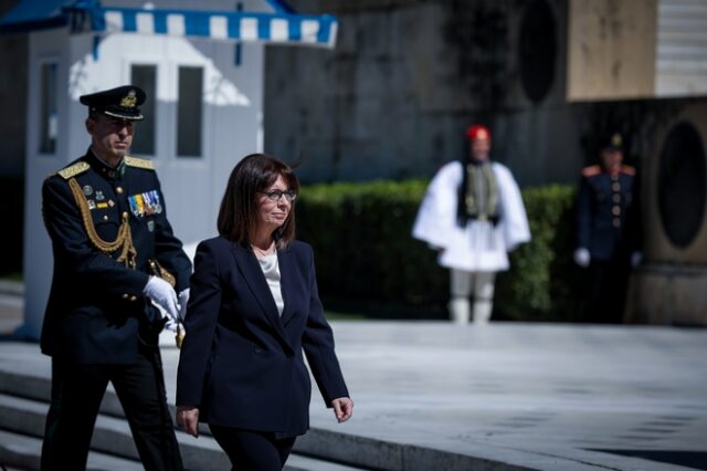 Η ορκωμοσία της Κατερίνας Σακελλαροπούλου σε εικόνες