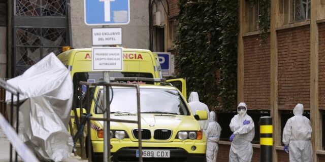 Κορονοϊός – Ισπανία: Ξενοδοχείο της Μαδρίτης μετατράπηκε σε νοσοκομείο
