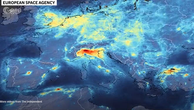 Βόρεια Ιταλία: O κορονοϊός εξαφάνισε την ατμοσφαιρική ρύπανση
