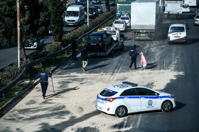 Κυκλοφοριακά προβλήματα στον Κηφισό λόγω τροχαίου