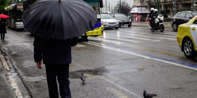 Καιρός: Διακοπή κυκλοφορίας στην Πειραιώς