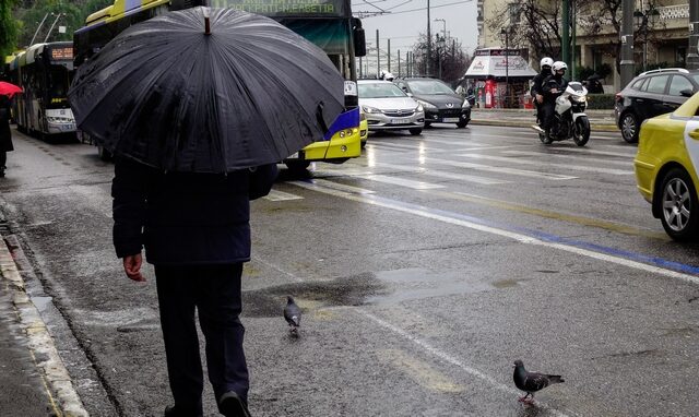 Καιρός: Διακοπή κυκλοφορίας στην Πειραιώς