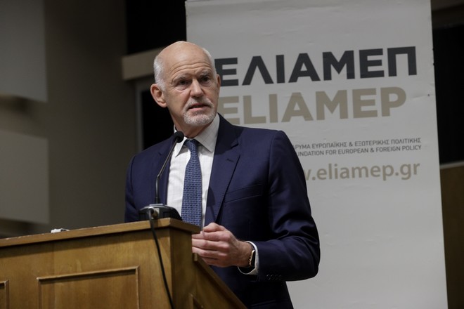 Γιώργος Παπανδρέου: ”Αξιέπαινες οι επισημάνσεις του Τσιόδρα”
