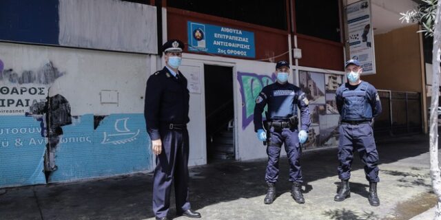 Εξετάσεις για κορονοϊό στη Δομή Αστέγων του Δήμου Αθηναίων
