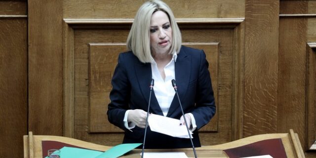 Φώφη Γεννηματά: “Θεσμική ύβρη η συζήτηση για πρόωρες εκλογές”