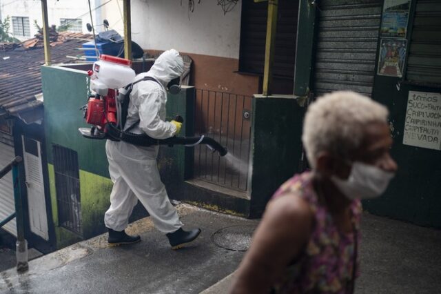 Βραζιλία: Πάνω από 1.200 θάνατοι από κορονοϊό σε 24 ώρες