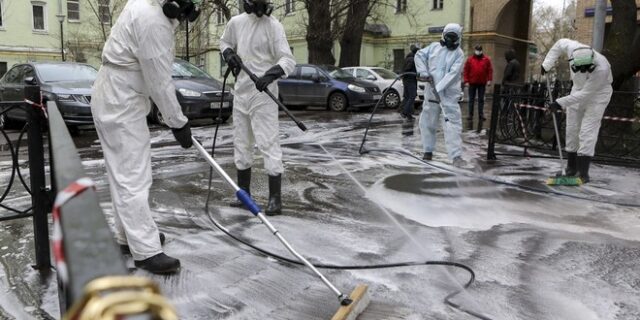 Κορονοϊός: Η Ρωσία είναι η τρίτη χώρα στον κόσμο στον αριθμό  κρουσμάτων