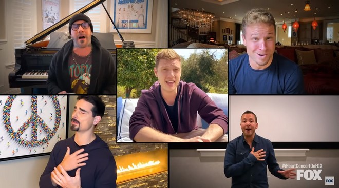 “Εικονική” επανένωση των Backstreet Boys για τον κορονοϊό