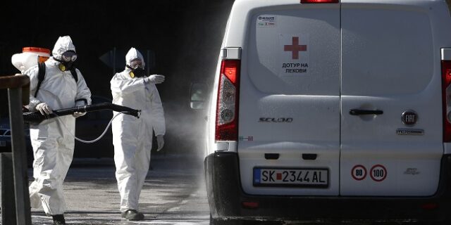 Κορονοϊός – Βόρεια Μακεδονία: 125 νέα κρούσματα και 7 θάνατοι σε 24 ώρες
