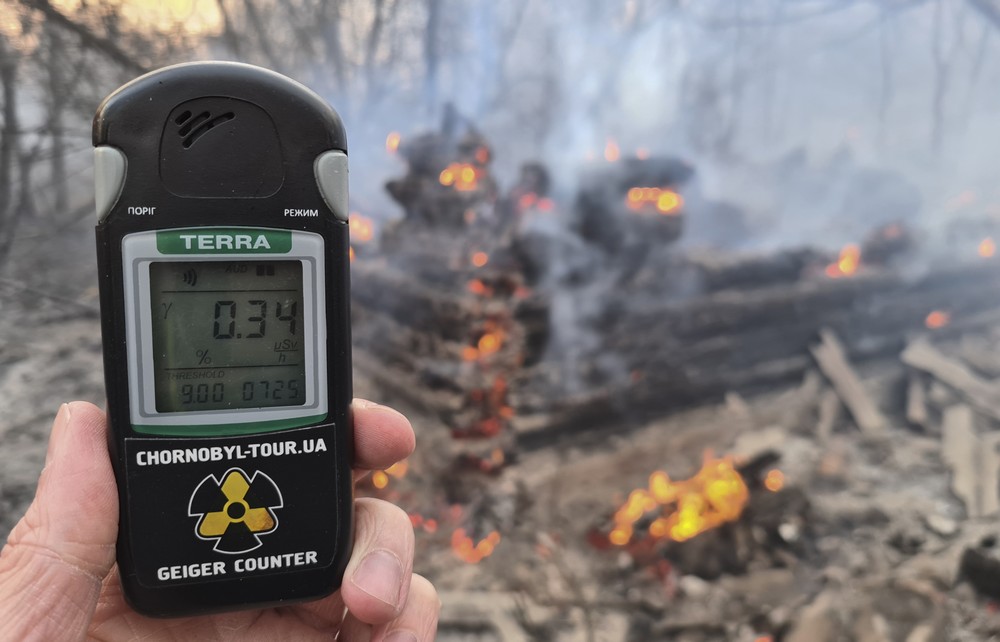 Η πυρκαγιά στο Τσέρνομπιλ δεν έστειλε ραδιενέργεια στην Ελλάδα