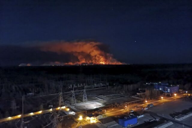 Ουκρανία: Νέες φωτιές κοντά στο Τσερνόμπιλ