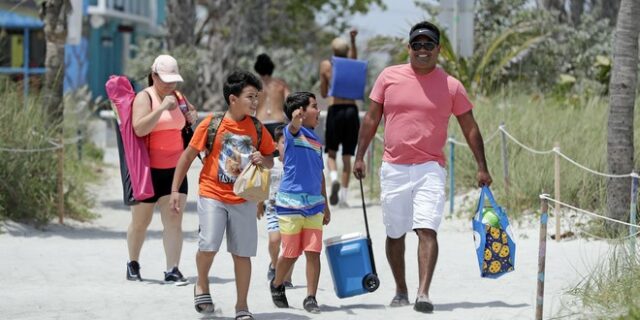 Κορονοϊός – Φλόριντα: Κοσμοσυρροή στις παραλίες καθώς αίρονται κάποια μέτρα